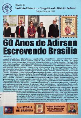 60 anos de Adirson escrevendo Brasília