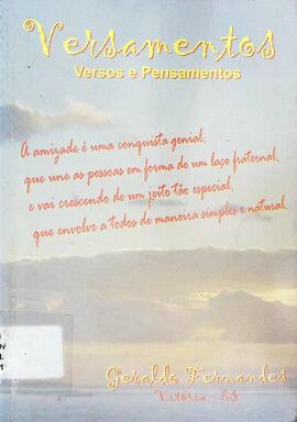 Versamentos: versos e pensamentos