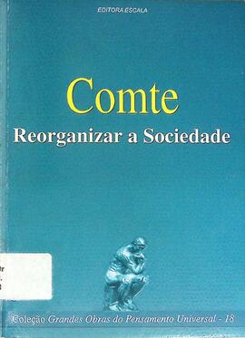 Reorganizar a sociedade