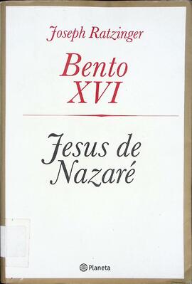 Jesus de Nazaré: primeira parte: do batismo no Jordão à transfiguração