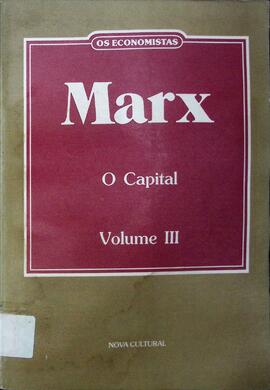 O capital: crítica da economia política - Volume III