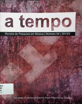 a tempo - Revista de pesquisa em música - Volume 4, Número 4