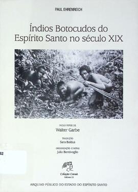 Índios Botocudos do Espírito Santo no século XIX