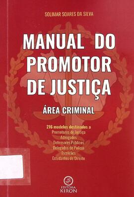 Manual do promotor de justiça