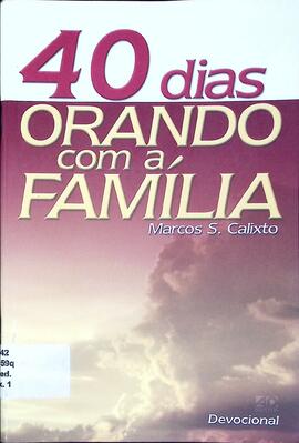 40 dias orando com a família