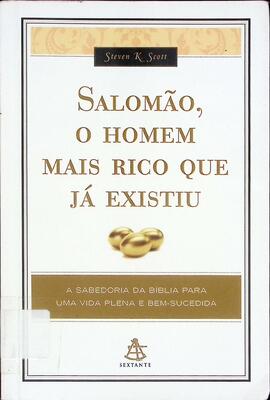 Salomão, o homem mais rico que já existiu